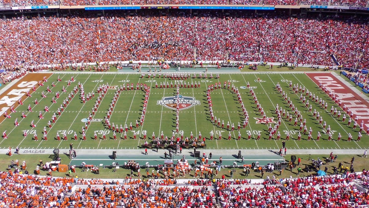 09 01 19 Ou Vs Houston Halftime Pride Of Oklahoma Youtube