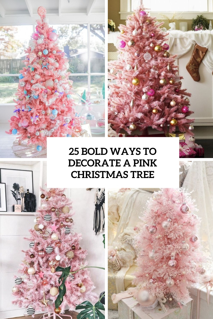 10 Best Pink Christmas Trees Gorgeous Pink Tree Ideas For The Holidays