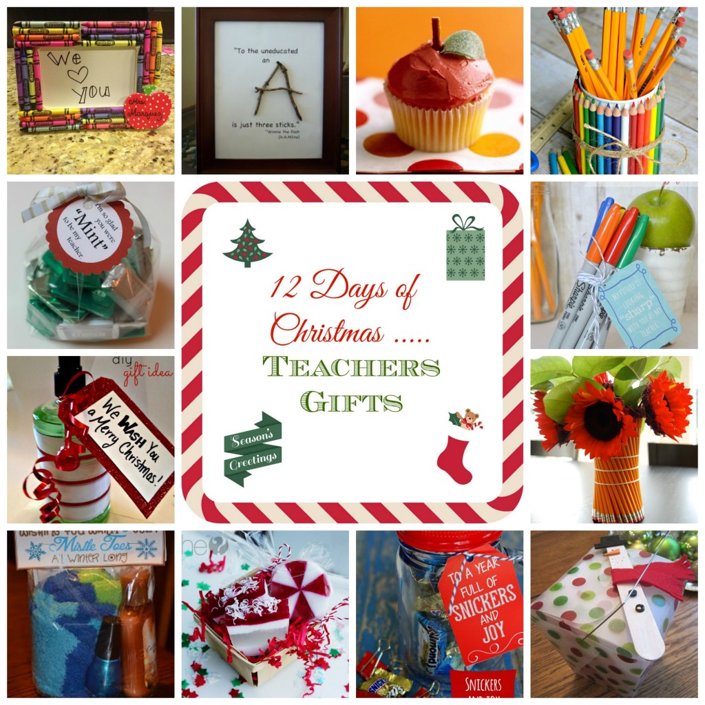 12 Days Of Christmas Teacher Gift Ideas Kids Activities Blog