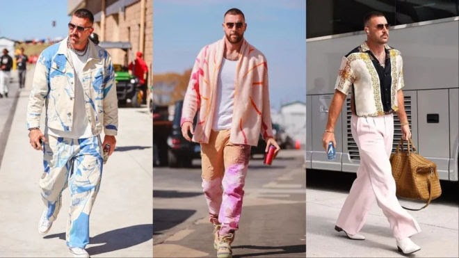 12 Of The Best Outfits From Travis Kelce S Fashion Playbook The Star