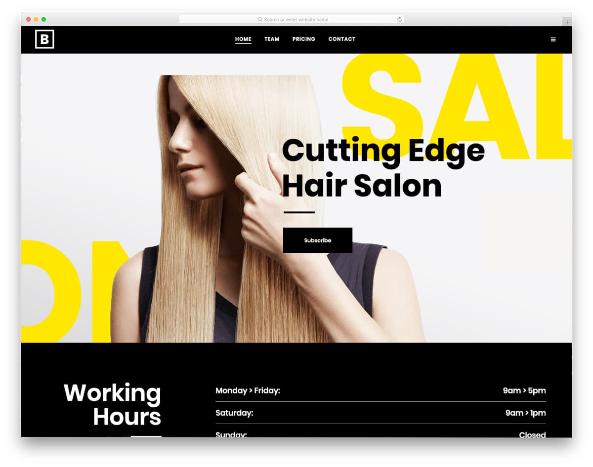 19 Hair Salon Websites Templates To Deliver Seamless Online Booking