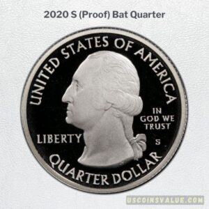 2020 Bat Quarter Value Errors Varieties P D S W