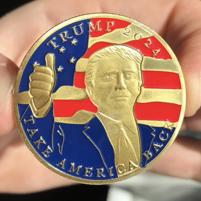 2020 President Donald Trump Collectible Coin Patriot Powered Products