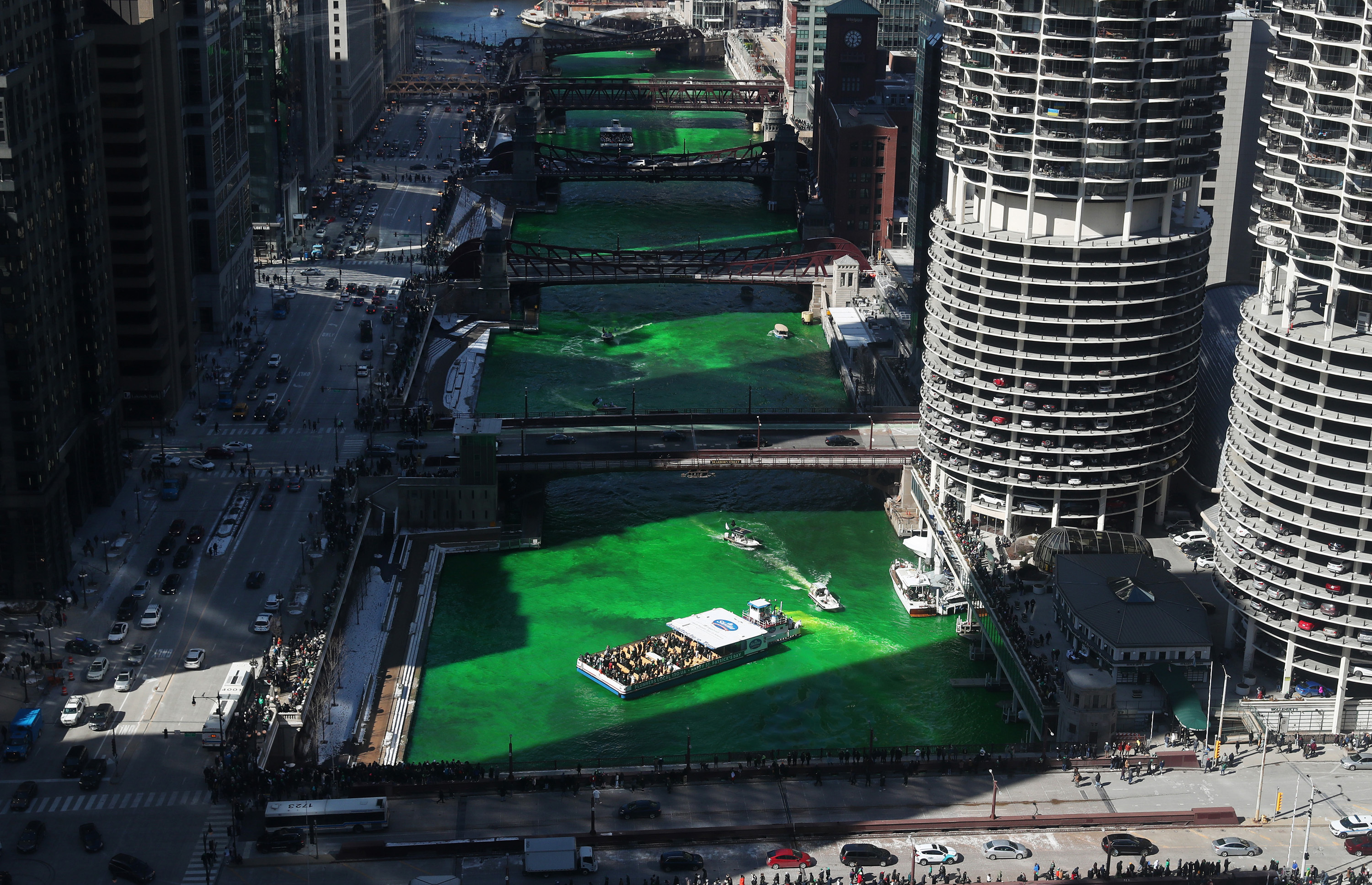 2025 Chicago River Dyeing