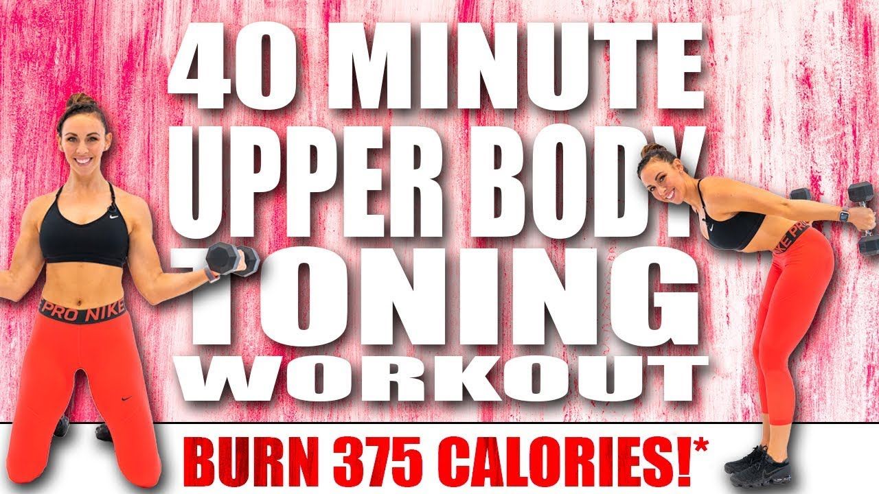 40 Minute Upper Body Workout With Stretch Burn 310 Calories Sydney