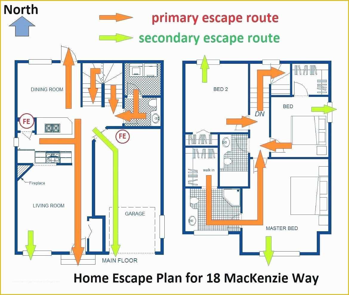 46 Free Printable Fire Escape Plan Template Heritagechristiancollege