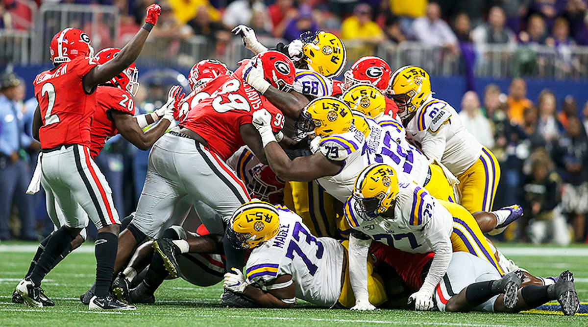 5 Greatest Georgia Vs Lsu College Football Games Of All Time Athlon