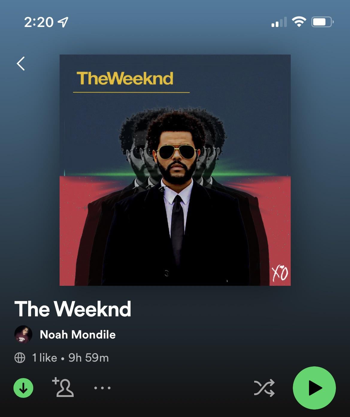 A Playlist Cover I Made For The Weeknd Check Out My Work Nova Designs