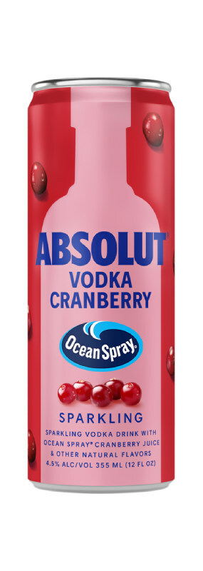 Absolut Vodka Ocean Spray