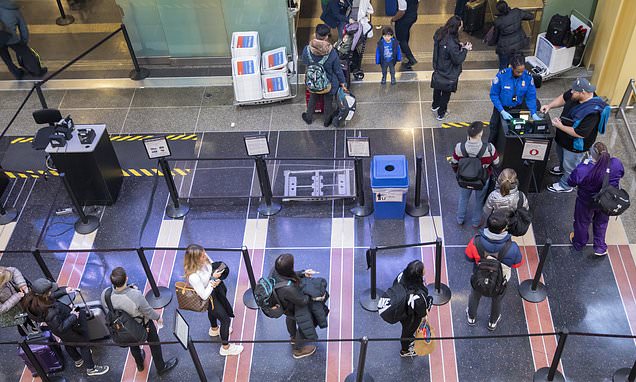 Air Travelers Start To Feel Effects Of Government Shutdown Daily Mail