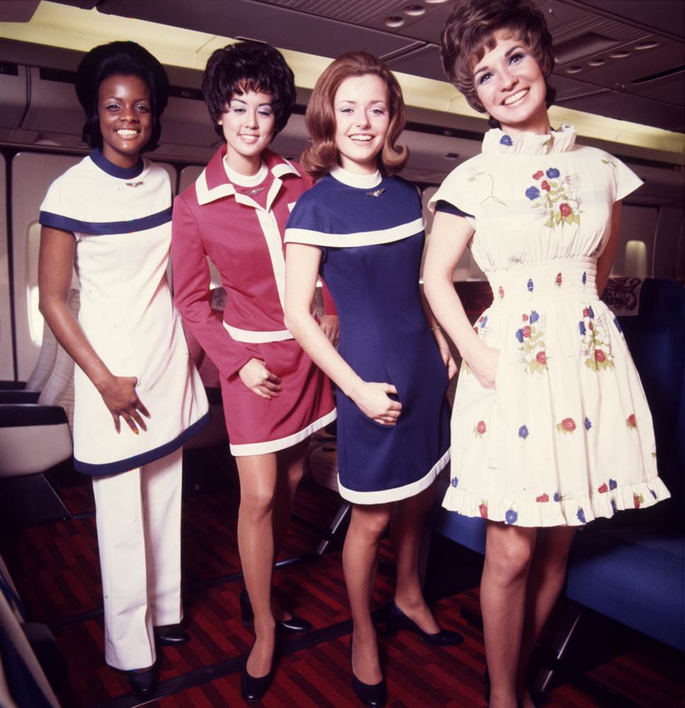 Airlines Past Present American Airlines Vintage 1970 S Stewardess