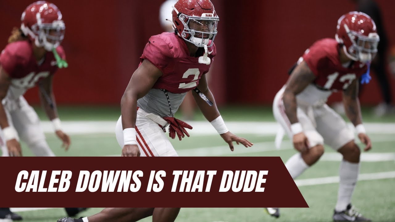 Alabama Football Freshman Db Caleb Downs Has Everyone Excited Youtube