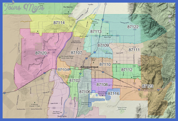 Albuquerque Zip Code Map Free States Map Of The Us