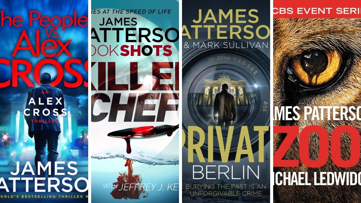 All 395 James Patterson Books In Order (& Grouped By, 42% Off