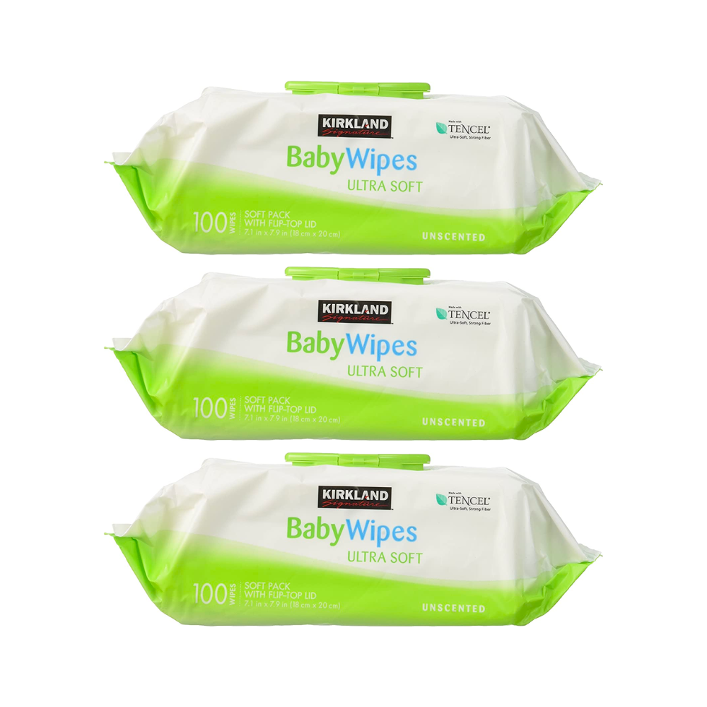 Amazon Com Kirkland Signature Unscented Baby Wipes 9 X 100Ct Baby