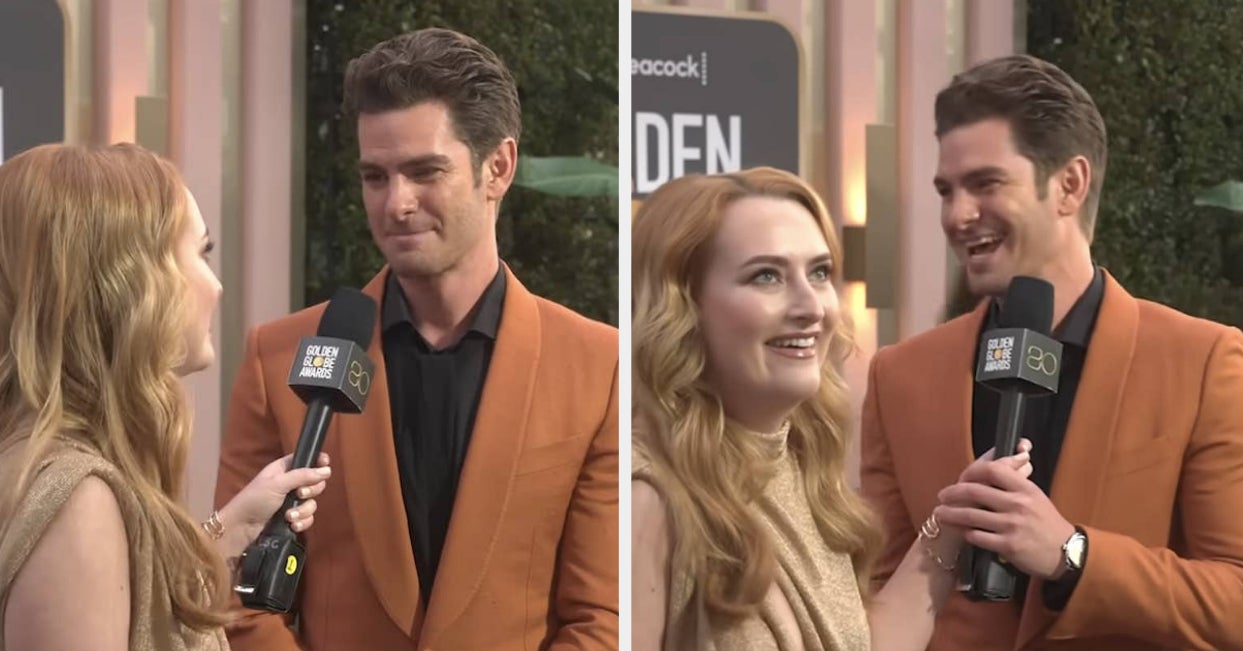 Andrew Garfield Flirting With Amelia Dimoldenberg Goes Viral