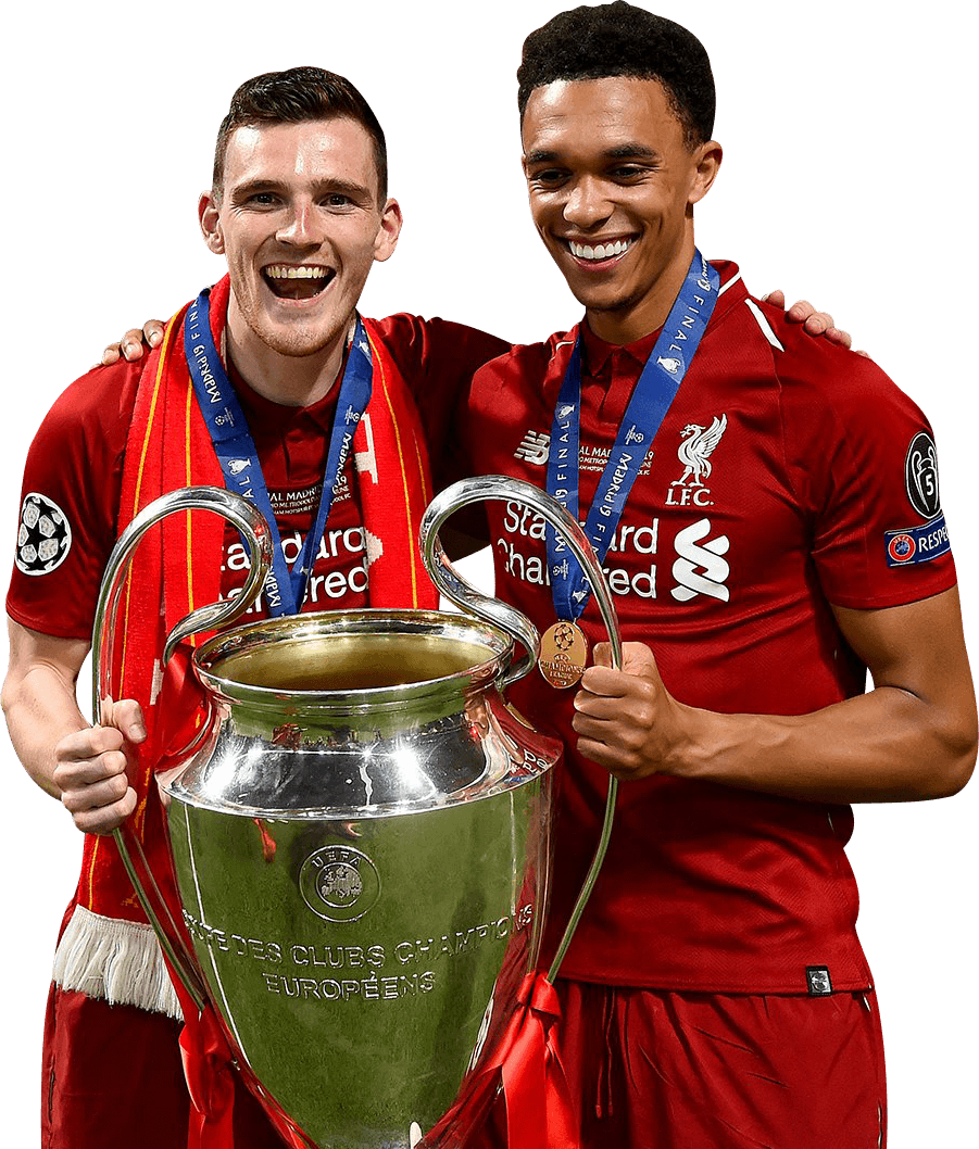 Andrew Robertson Trent Alexander Arnold Liverpool Football Render