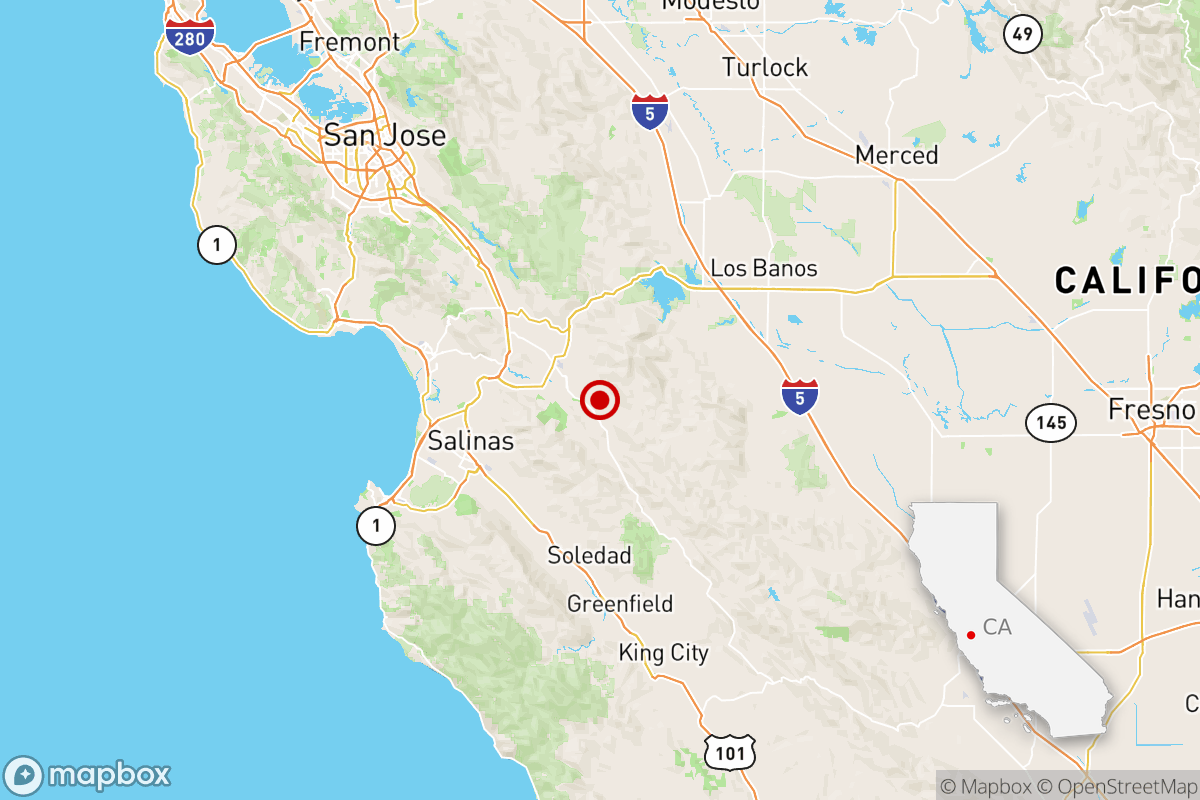 Another Earthquake Shakes Near Hollister