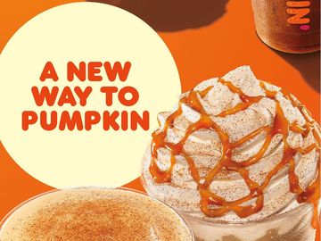 Answering The Call For Fall Dunkin S Signature Pumpkin Spice Latte And