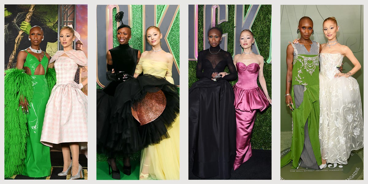 Ariana Grande And Cynthia Erivo S Best Wicked Press Tour Outfits