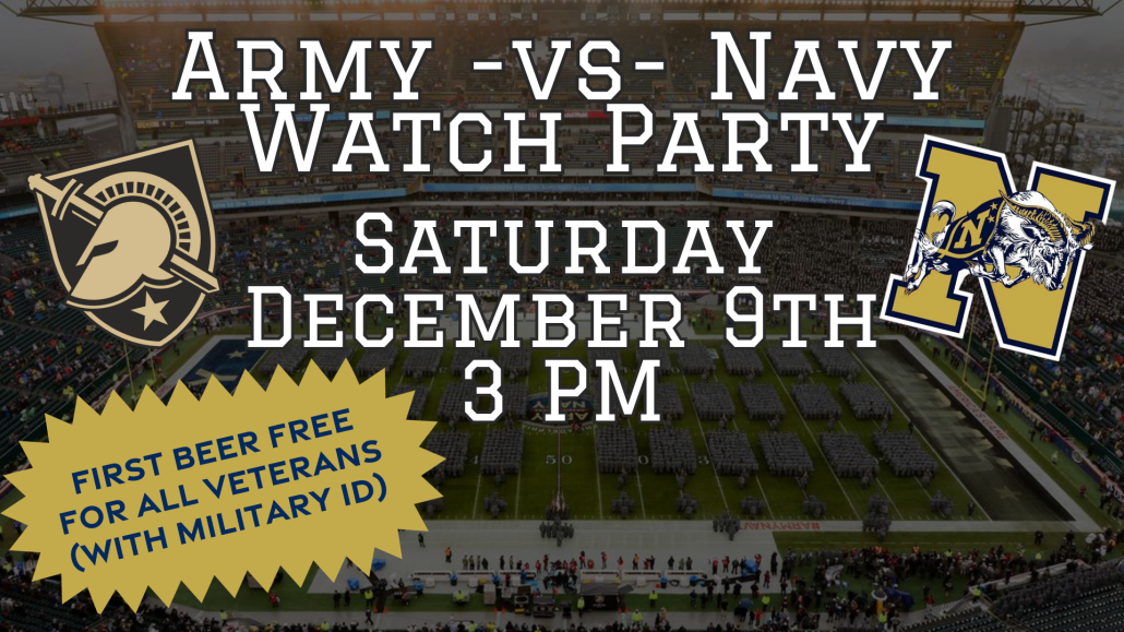 Army Vs Navy Football Watch Party Black Eagle Chicago December 9 2023