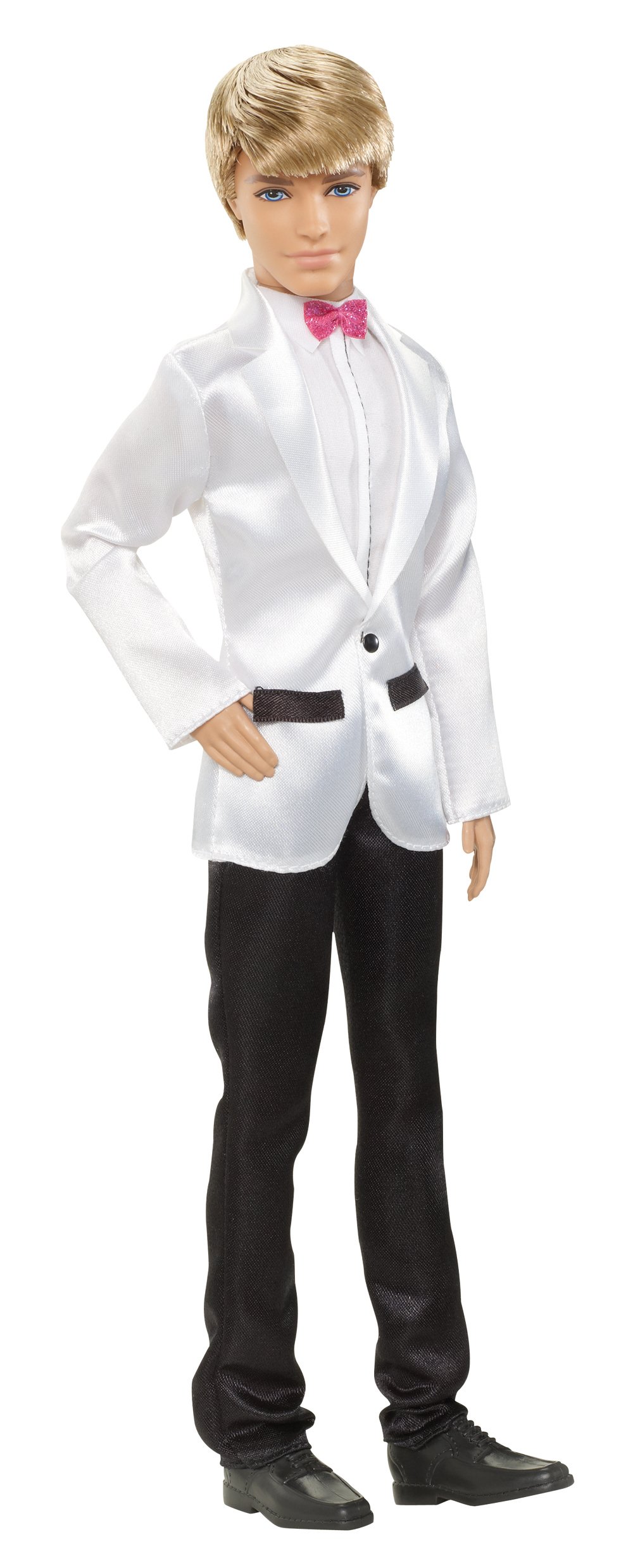 Barbie Ken Doll Blonde Fairytale Groom With Blue Suit And 5