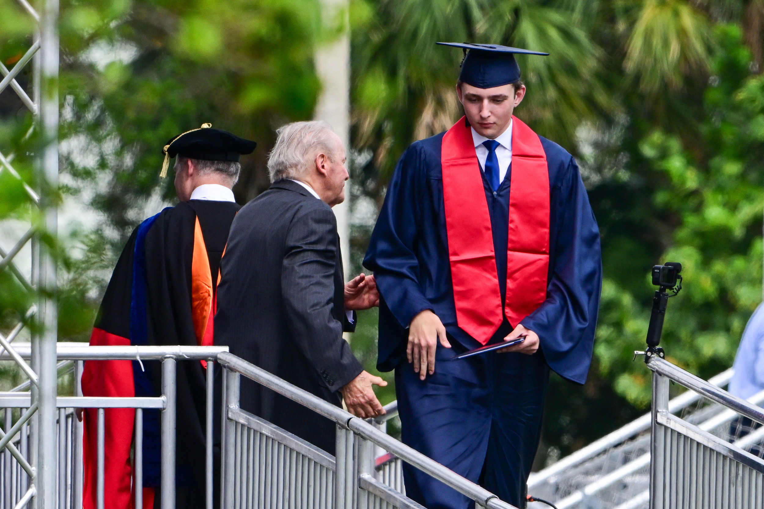 Barron Trump 2025 College Steven S Roberts