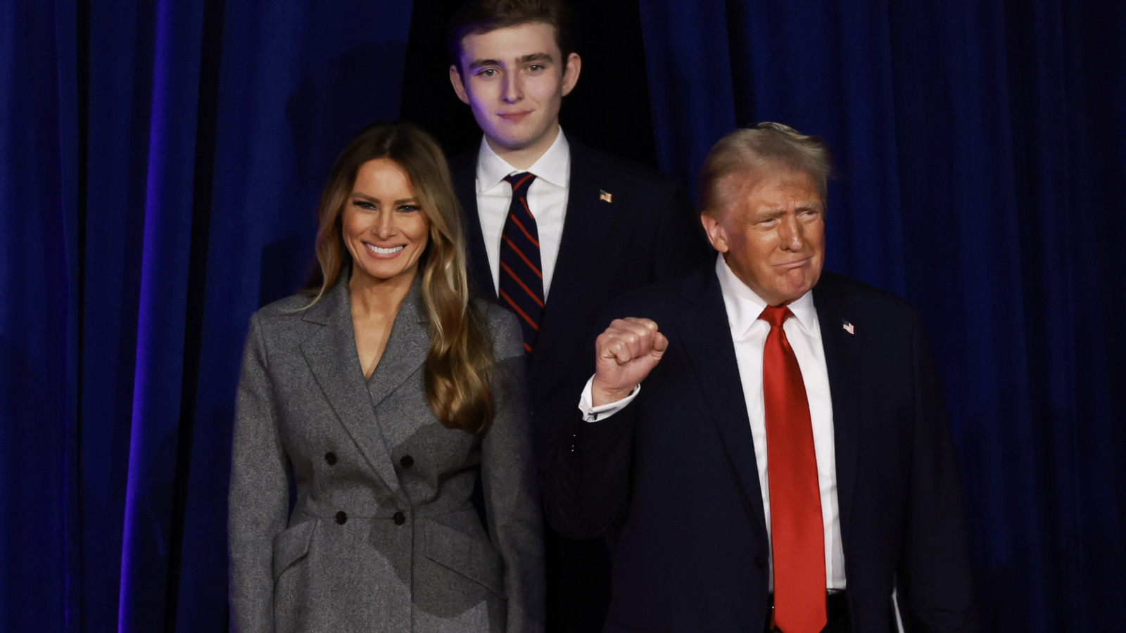 Barron Trump Smiling Photos