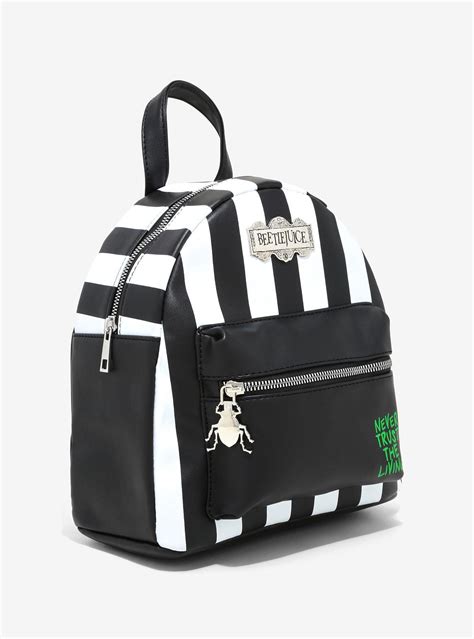 Beetlejuice Mini Backpack Brand New Beetlejuice Never Trust The Living