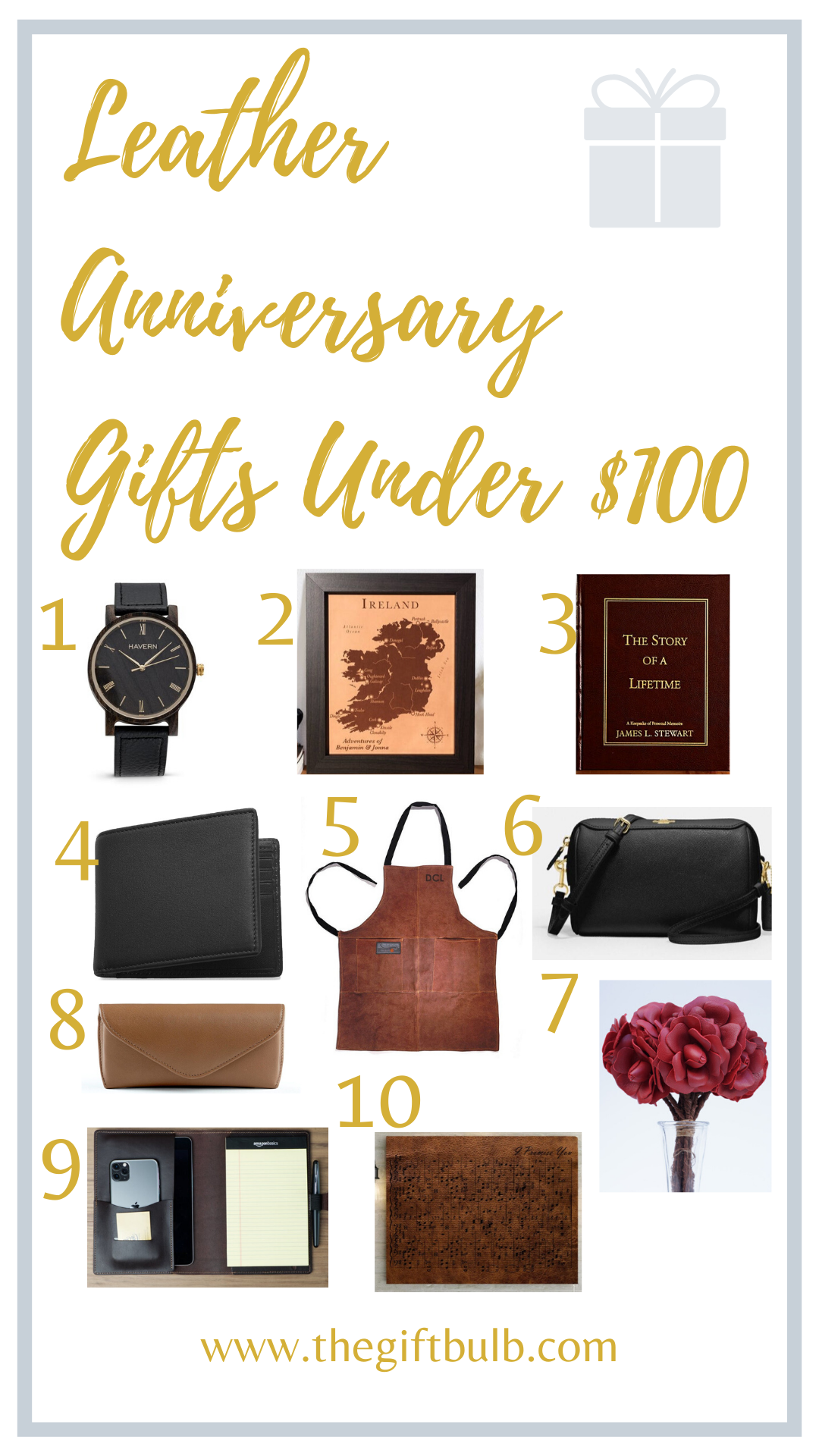 Best Leather Anniversary Gifts Ideas For Him And Her 45 Unique