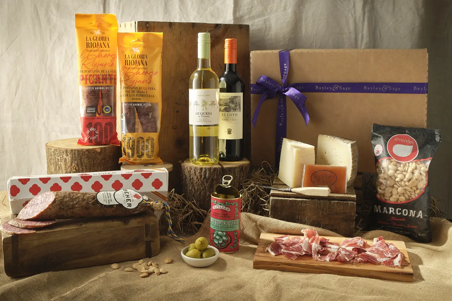 Best Of Spain Hamper Bayley Sage