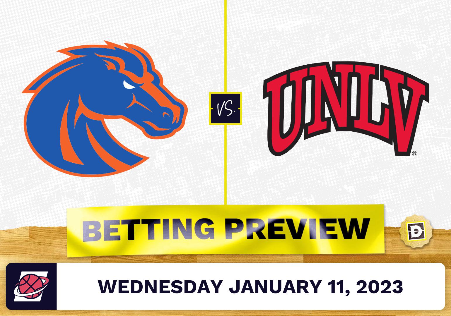 Boise State Vs Unlv Cbb Prediction And Odds Jan 11 2023