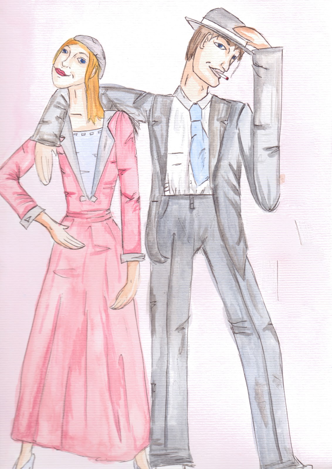 Bonnie And Clyde Character Design Couples Characters Art