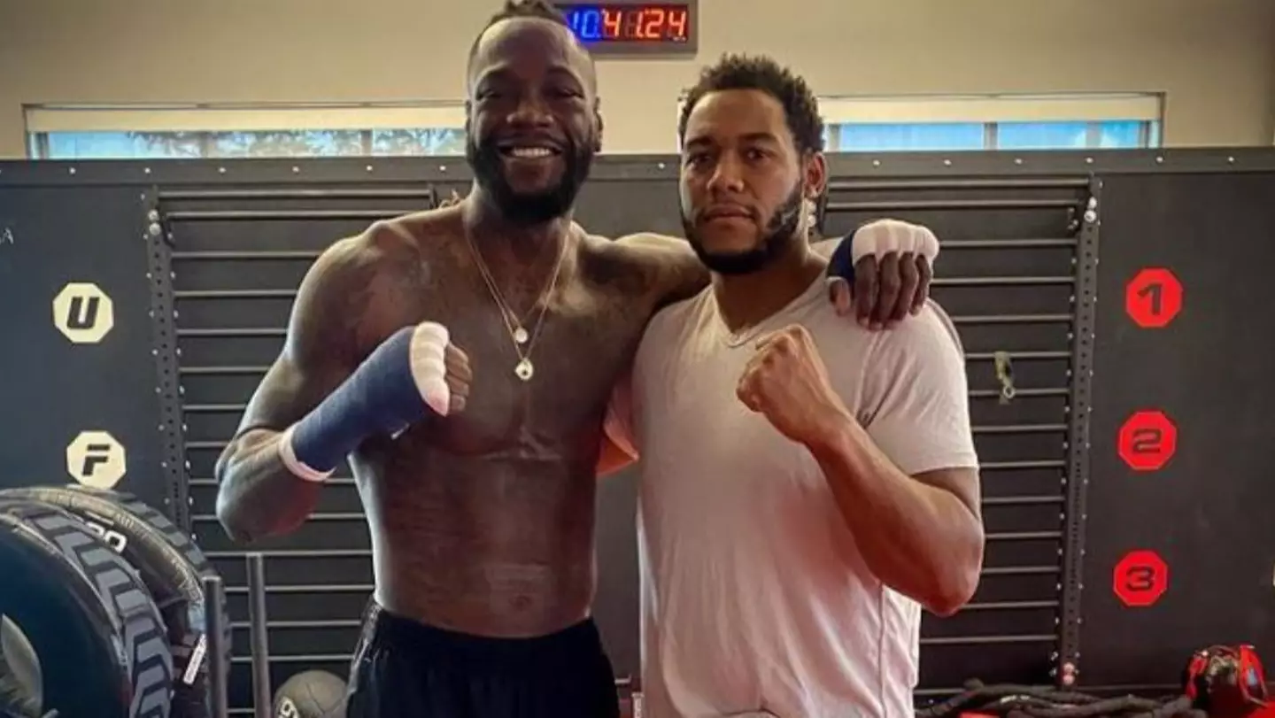 Boxing Fans Blown Away By How Skinny Deontay Wilder S Legs Are On