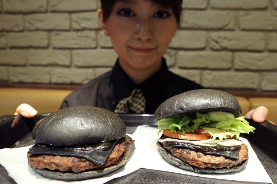 Burger King Black Burger With Squid Ink Goes On Sale Today