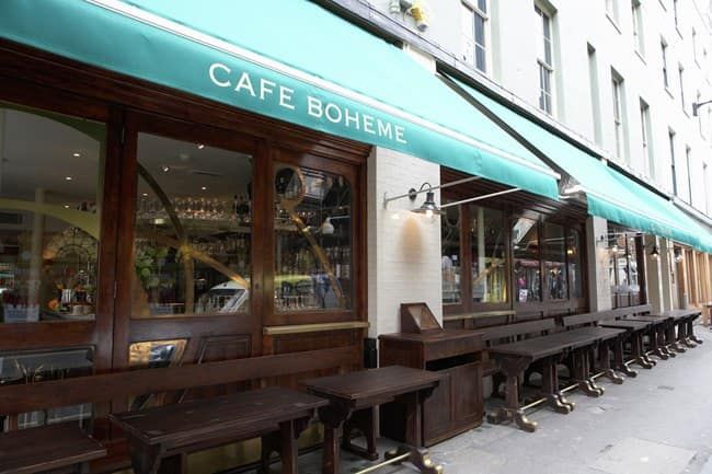 Cafe Boheme London Soho