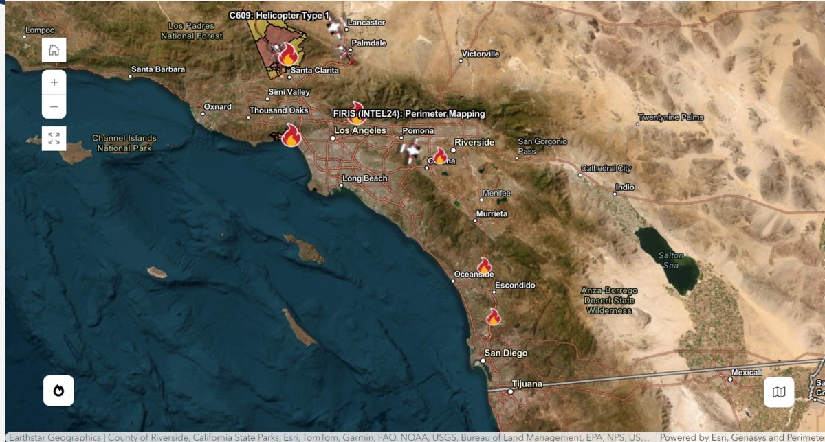 California Burning Breaking News On The Latest Wildfire