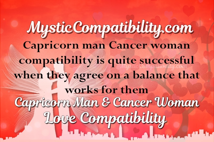 Capricorn Man And Cancer Woman Love Compatibility