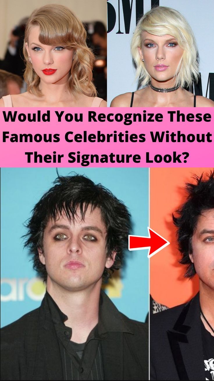 Celebrities Changing Signature Looks