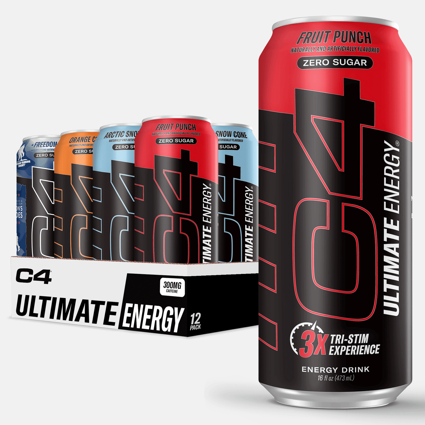 Cellucor C4 Ultimate Energy Drink Variety Pack 16 Oz 12 Pack