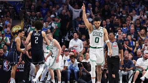 Celtics Vs Mavericks Takeaways C S One Win Away From Title After Wild