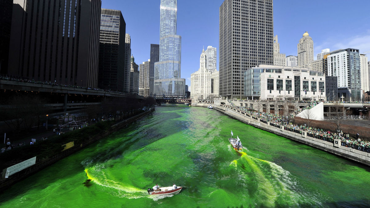 Chicago Dyeing River Green 2024 Elli Karlotte