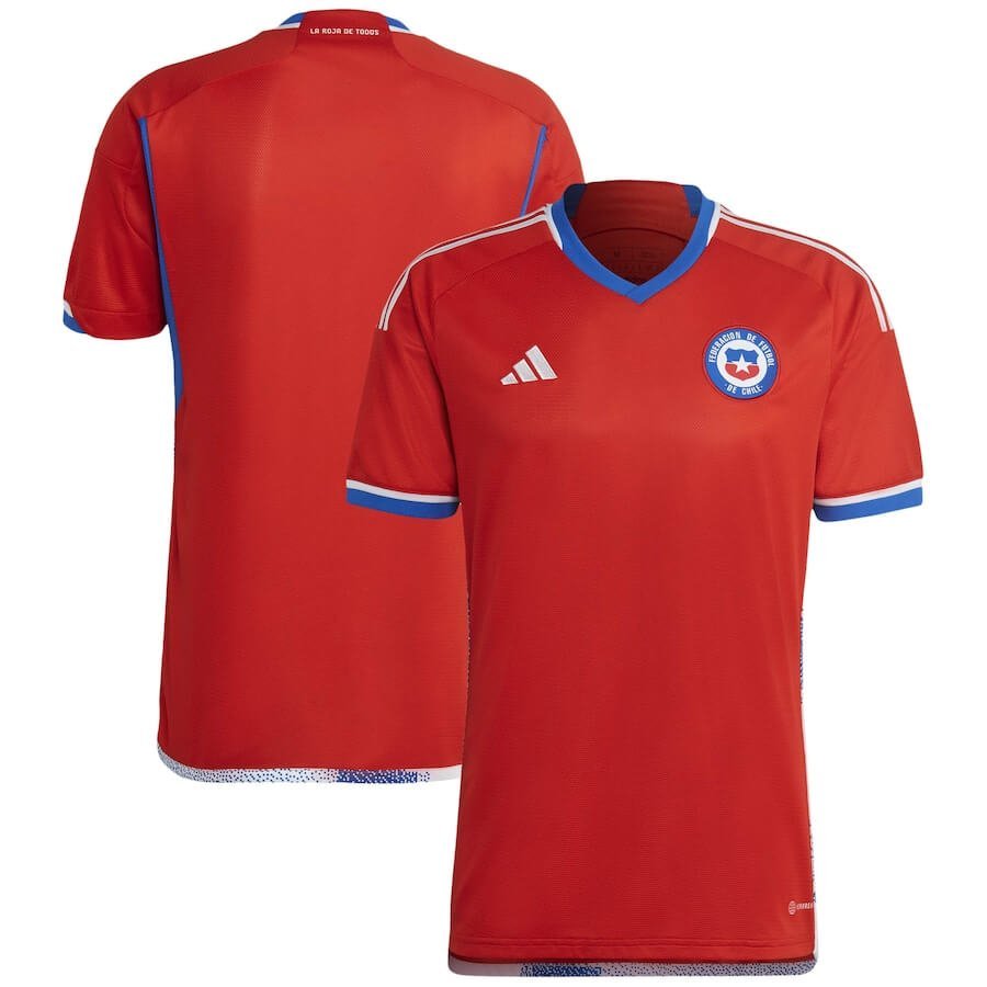 Chile National Team Home Shirt 2022 Customizedized Jersey Unisex Red