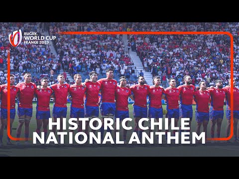 Chile S First Ever Rugby World Cup National Anthem Youtube