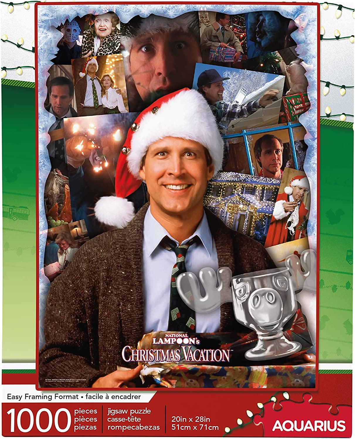 Christmas Vacation Collage Jigsaw Puzzle 1000Pc Sweet Janes Gift