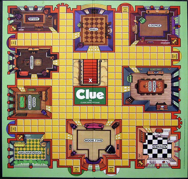 Clue Tile Coaster Free Shipping Full Color Rooms