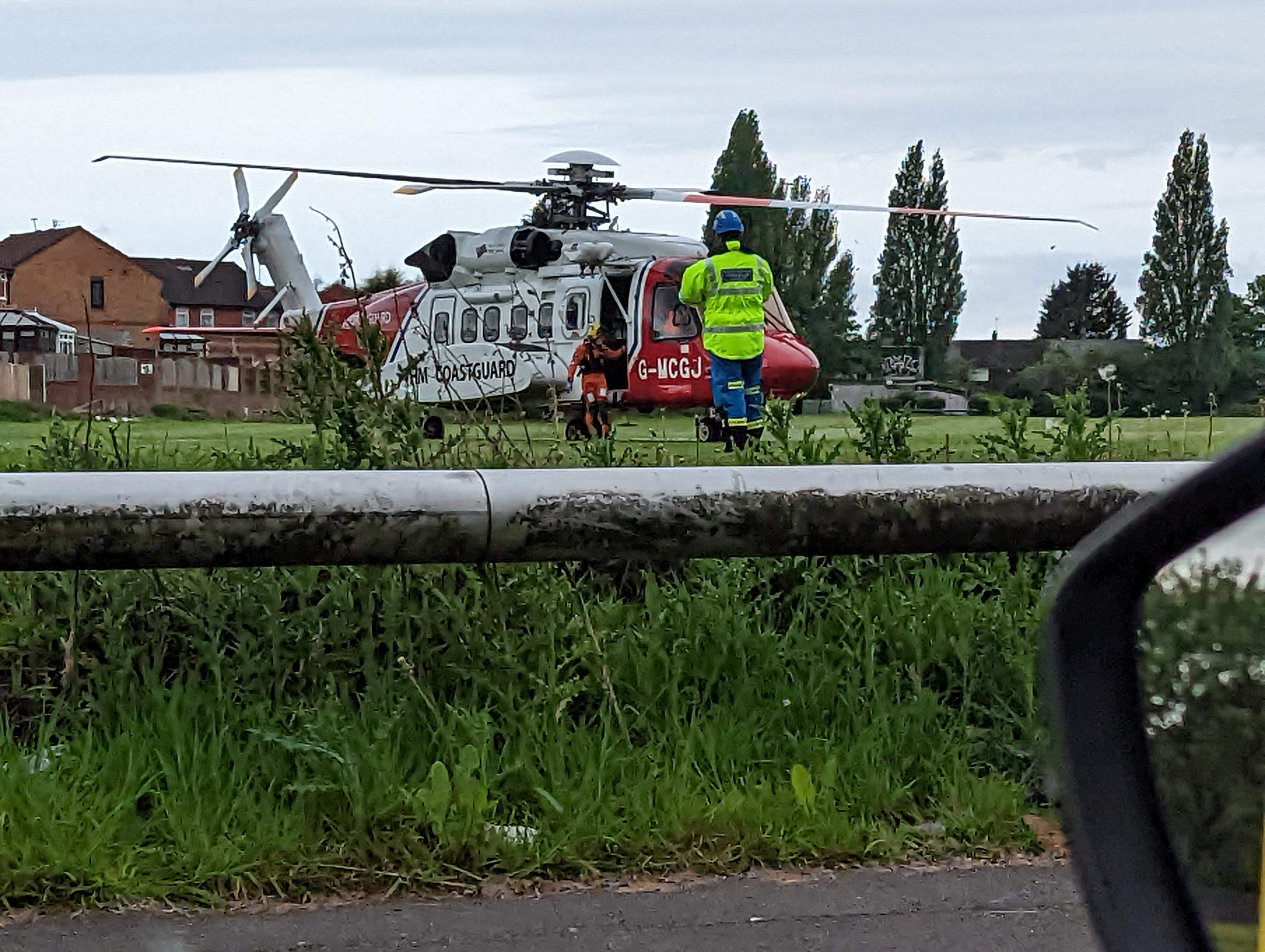 Coastguard Helicopter Today