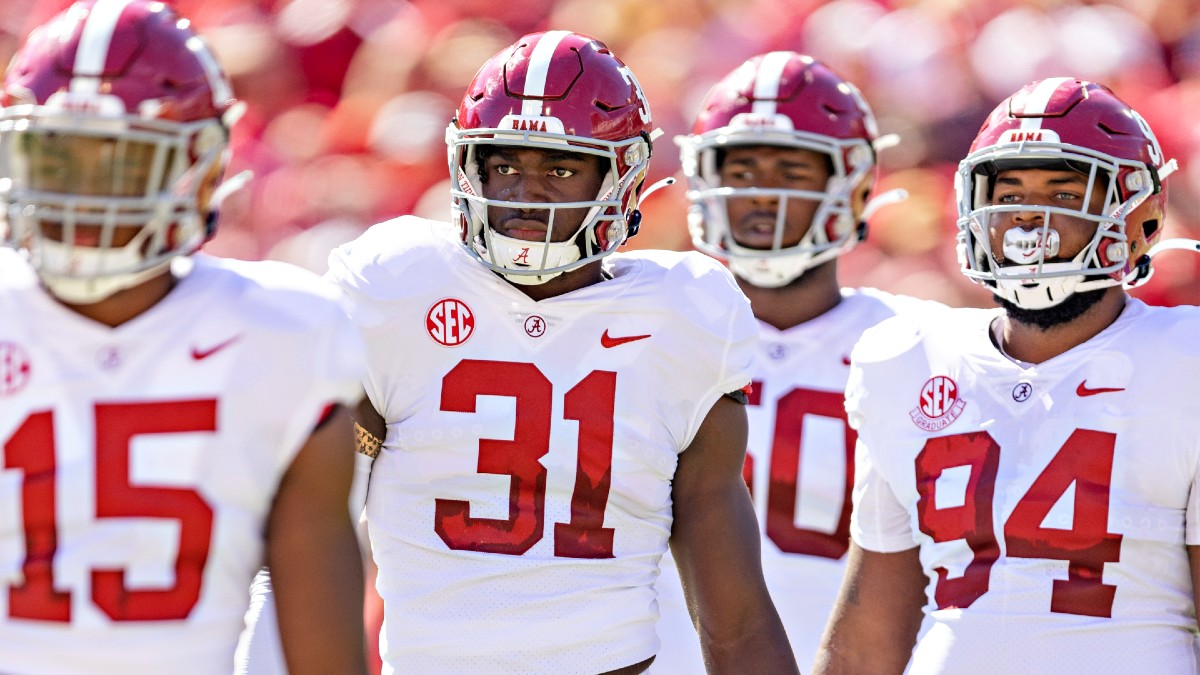 College Football Odds Picks 4 Afternoon Best Bets Including Alabama