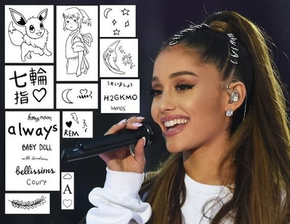 Create 7 Ultimate Ariana Grande Hand Tattoo Designs Today