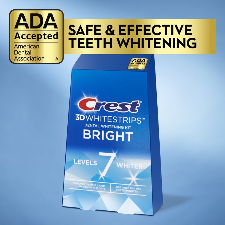 Crest 3D Whitestrips Professional Bright Levels 12 Whiter Dental